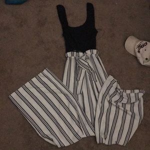 Black and white jumper